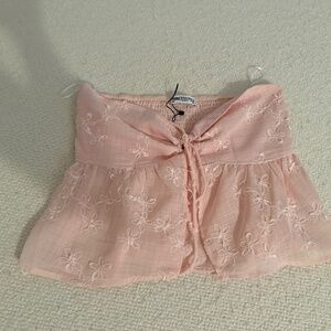 STRAPLESS PRINCES POLLY TOP